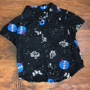 NASA 12month Button Down shirt